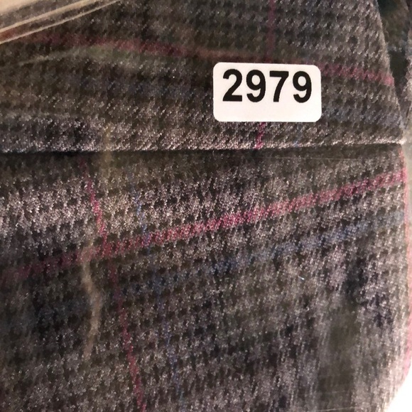 Vince Camuto Pant Houndstooth Plaid Wide Leg Trousers Gray NWT Plus Size 22W - Picture 9 of 9